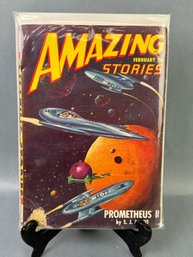 Amazing Stories Pulp Novel    Feb 1948