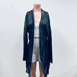 Lavin Paris Mesh Knit Cardigan Sz L