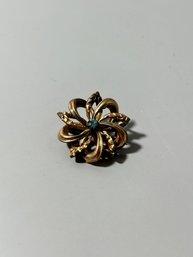 Victorian Small Gold Filled Brooch