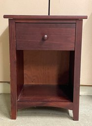 Dark Wood End Tale With Drawer