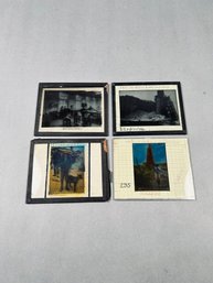4 Vintage Glass Lantern Slides From A Department Of Mining & Metallurgy Collection