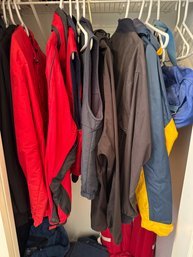 Closet Of Jackets, Hats, Gloves & Bags