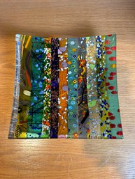 Murano Art Glass Plate - Italia