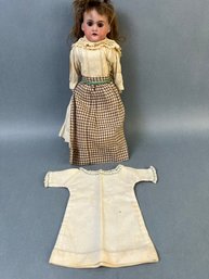 Antique Floradoro 12 Inch Doll Marked 8/0.