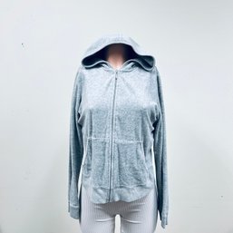 Vintage Juicy Couture Velour Zip-Up Hoodie - Sz XL