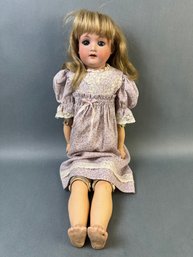 Antique 22 Inch A And M 370 Doll.