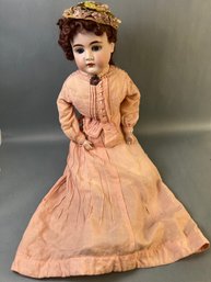 Antique 30 Inch Early Kestner Doll.