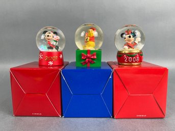 Collectable Disney Snow Globes 2007, 2008, Undated For JCPenney