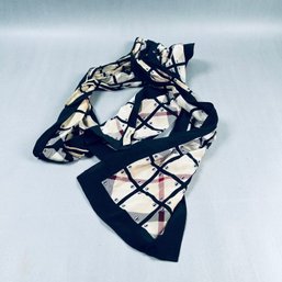 Vintage Burberry Silk Scarf