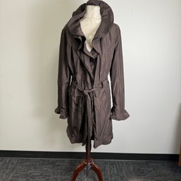 Ruffle Raincoat By Romy