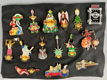 Lot Of 15 Hard Rock Cafe New York Pins