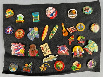 Lot Of 30 Souvenir Hawaii Pins