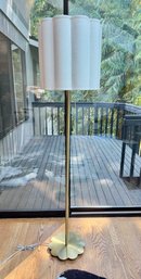 Contemporary Brass Finish Floor Lamp #2