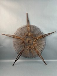 Vintage Wicker Star