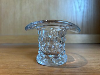 Fostoria Hat Toothpick Holder