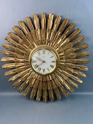 MCM Syroco Starburst Clock Model 1041