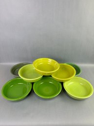 Fiesta Soup/cereal Bowls Set Of 9