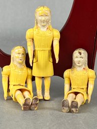 Set Of 3 Renwal Dolls