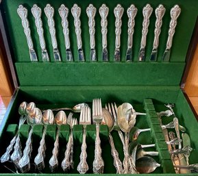 90 Pieces Of International Silverplate