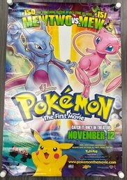 Vintage Pokemon Movie Poster