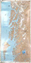 Map Of The Northwest Coast Laminated
