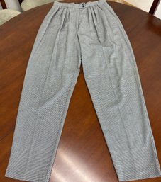 60s Norton McNaughton Black And White Tweed Pants