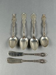 Group Of Vintage Sterling Silver Flatware