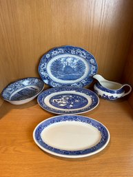 Lot Of Misc Flow Blue