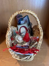 Holiday Decor Gift Basket