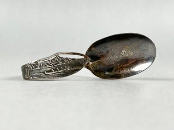 Vintage Sterling Honolulu Souvenir Baby Spoon