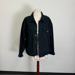 Black Jean Jacket By Casual Place