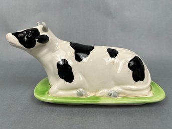 Vandoor Cow Butter Dish.