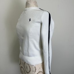 White Ralph Lauren Golf Sweater - Medium