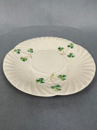 Belleek 5.75 Saucer.