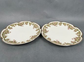 2 Limoges 7.5 Plates.