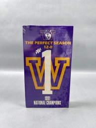 The Perfect Season 12-0 199 National Champions Vhs Tape