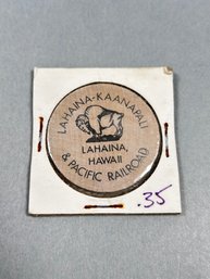 Wooden Nicklel Lahaina Hawaii