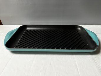 Le Creuset Caribbean  Rectangle Grill