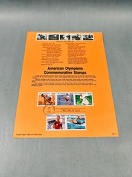 1990 USPS Commemorative Stamp Souvenir Page Collection Lot