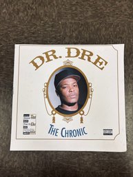 Vintage Promotional Poster For Dr. Dre's Landmark 1992 Debut Solo Album, The Chronic