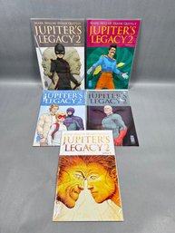 Jupiters Legacy 2 By  Mark Millar Comics Set Of 5