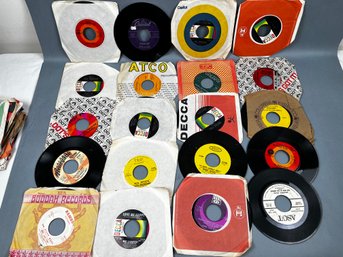 Lot Of 41 Vintage 45 Records.