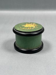 Inlayed Wood Trinket Box