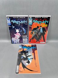 Batman, Cold Days By DC Comics Set Of 3