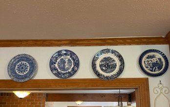 Group Of 4 Transferware Plates