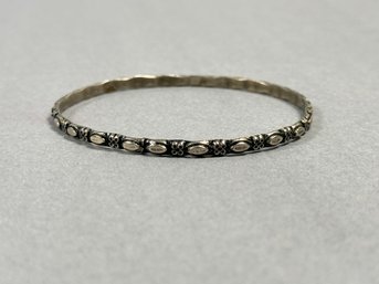 Vintage Silver Bangle Bracelet