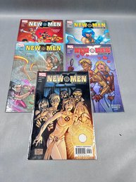 New Men Academy By Marvel Lot Of 5
