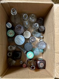 Mixed Lot Of Vintage Bottles