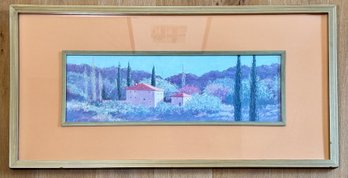 Framed French Landscape Print