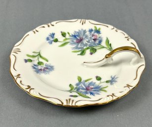 Vintage Rossetti Meadow Belle Lemon Wedge Plate With Handle